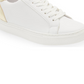 Tênis Steve Madden Ravia em Branco/Prata Tamanho 7