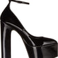 Steve Madden Skyrise Plataforma Feminino Preto Tamanho 6 M