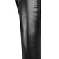 Steve Madden Botas sociais femininas Vivee de cano alto, pretas, tamanho 8,5 M