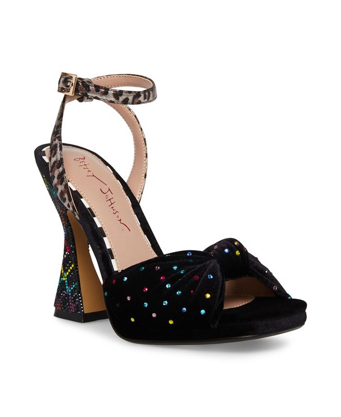 Betsey Johnson Alianna Pump Feminino Preto Tamanho 10 M