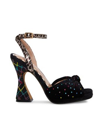 Betsey Johnson Alianna Pump Feminino Preto Tamanho 10 M
