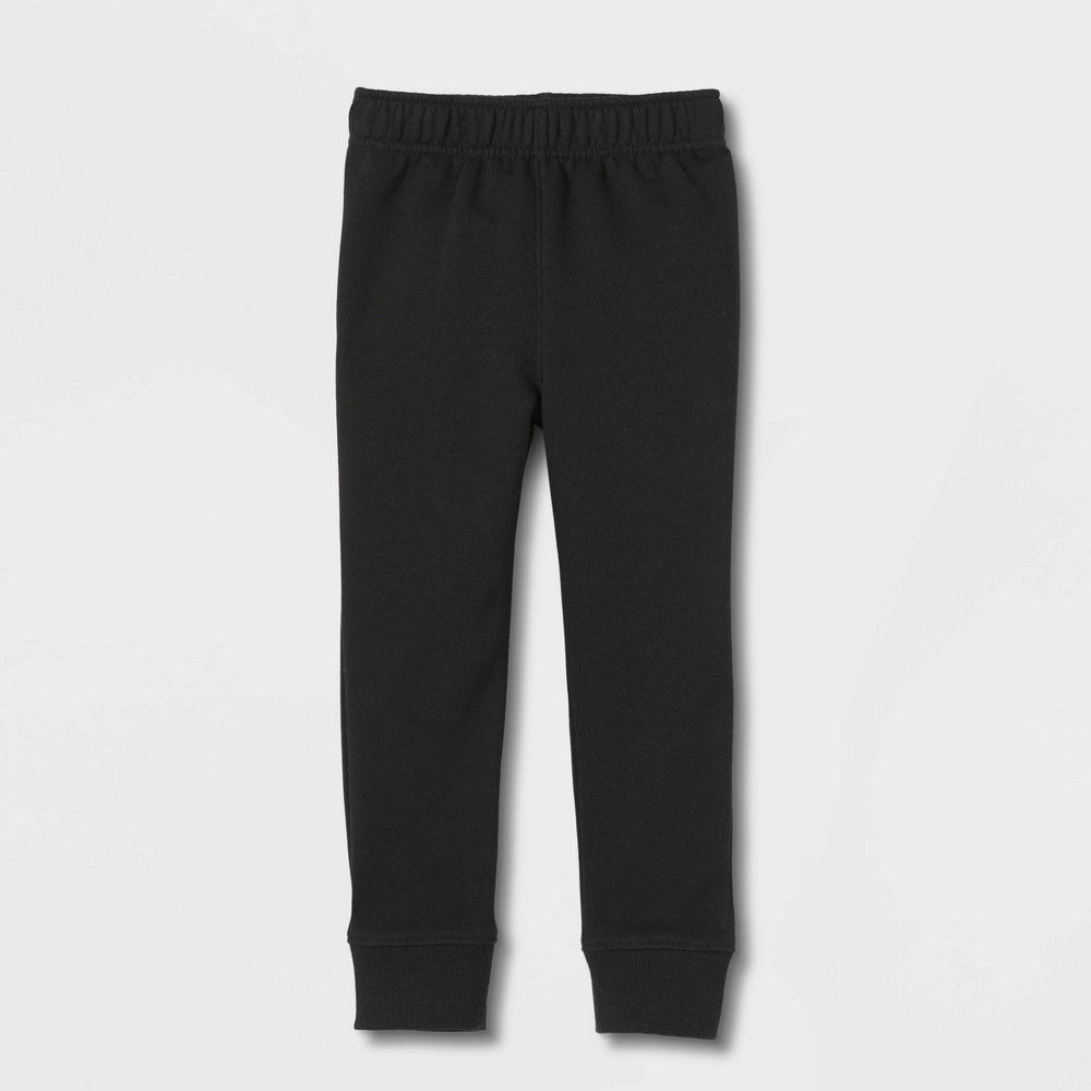 Calças de lã para meninos Cat &amp; Jack Toddler, pretas, tamanho 2T