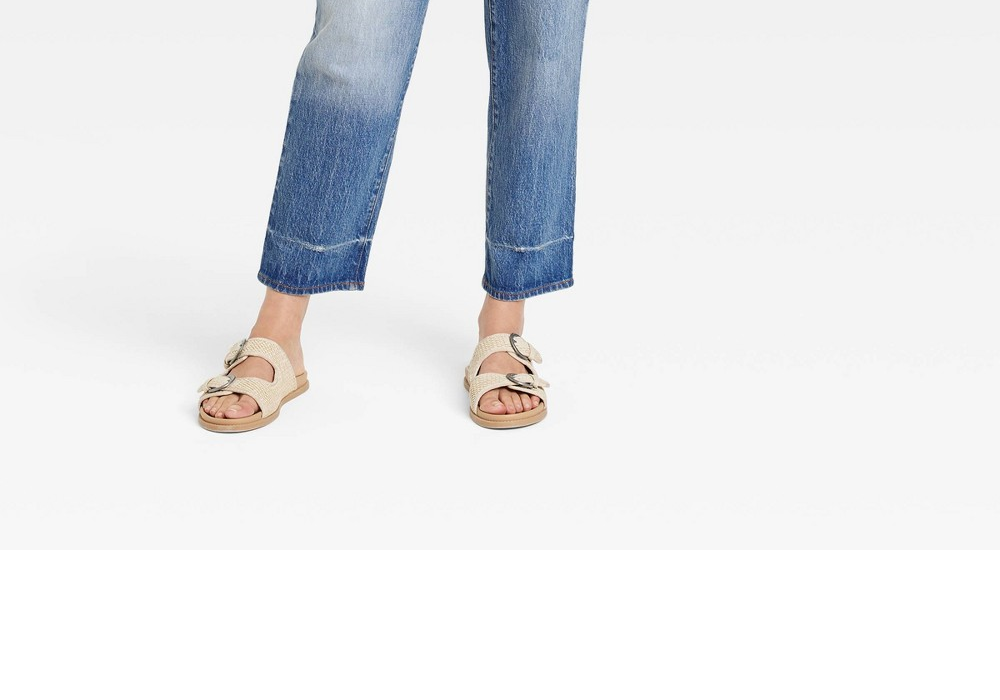 Calça jeans feminina vintage reta, cintura super alta, lavagem média, tamanho 4