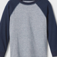 Camiseta de malha de manga comprida para meninos Cat &amp; Jack, gola redonda, azul marinho, tamanho 2T