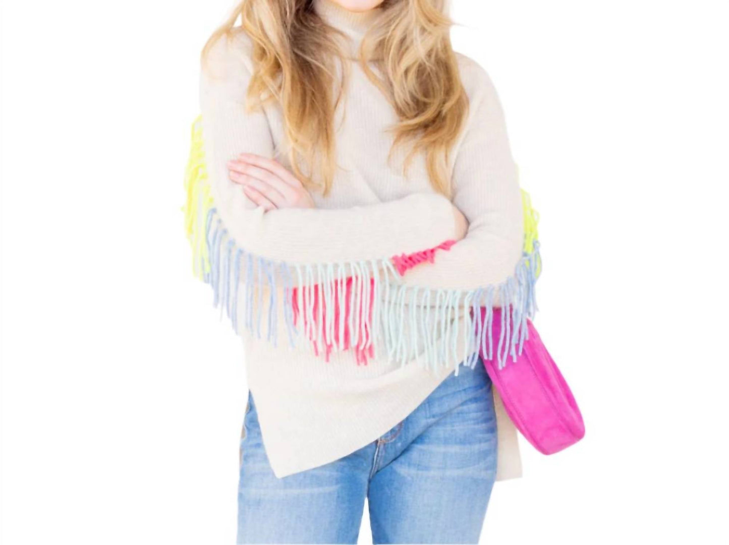 Brodie Cashmere - Cats Whiskers Funnel Neck Sweater