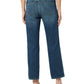 Calça jeans feminina Hudson Jeans Hudson Remi com perna reta e tornozelo, azul, tamanho 31