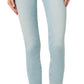 Calça jeans feminina super skinny de cintura média Hudson Jeans, azul, tamanho 27