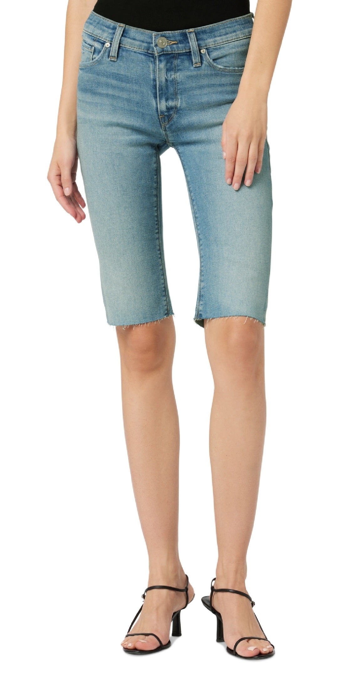 Hudson Jeans Shorts Jeans Feminino Amelia Cutoff Azul Tamanho 26