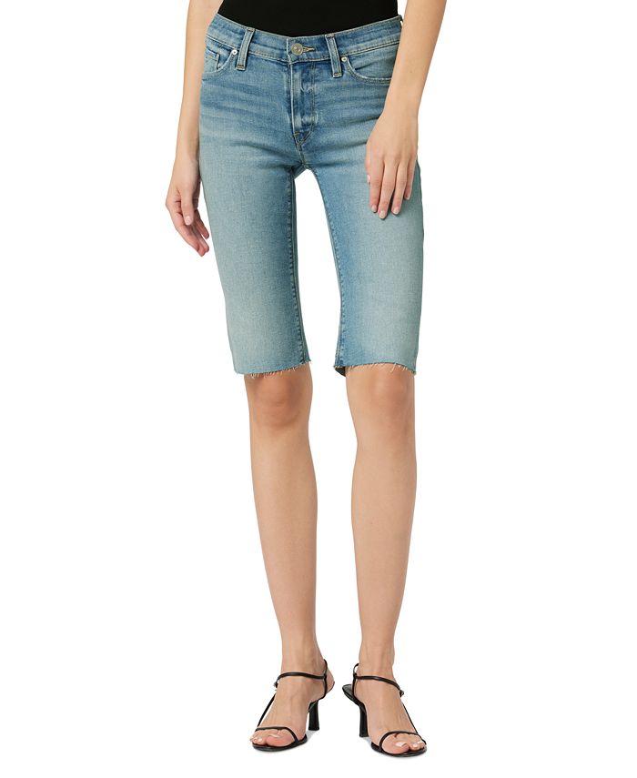 Hudson Jeans Shorts Jeans Feminino Amelia Cutoff Azul Tamanho 28