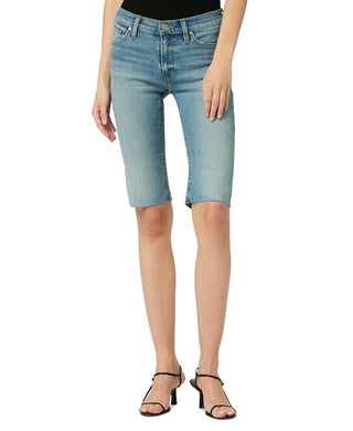 Hudson Jeans Women's Amelia Cutoff Denim Knee Shorts Blue Size 28