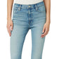 Calça jeans super skinny feminina Barbara de cintura alta Hudson Jeans, azul, tamanho 25