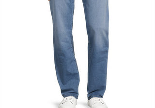 Hudson Men's Byron Slim & Straight Fit Jeans Navy Size 31