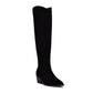 Bota de cano alto Nine West Orece preta tamanho 10