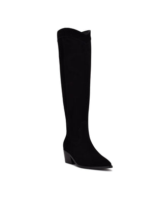 Bota de cano alto Nine West Orece preta tamanho 10