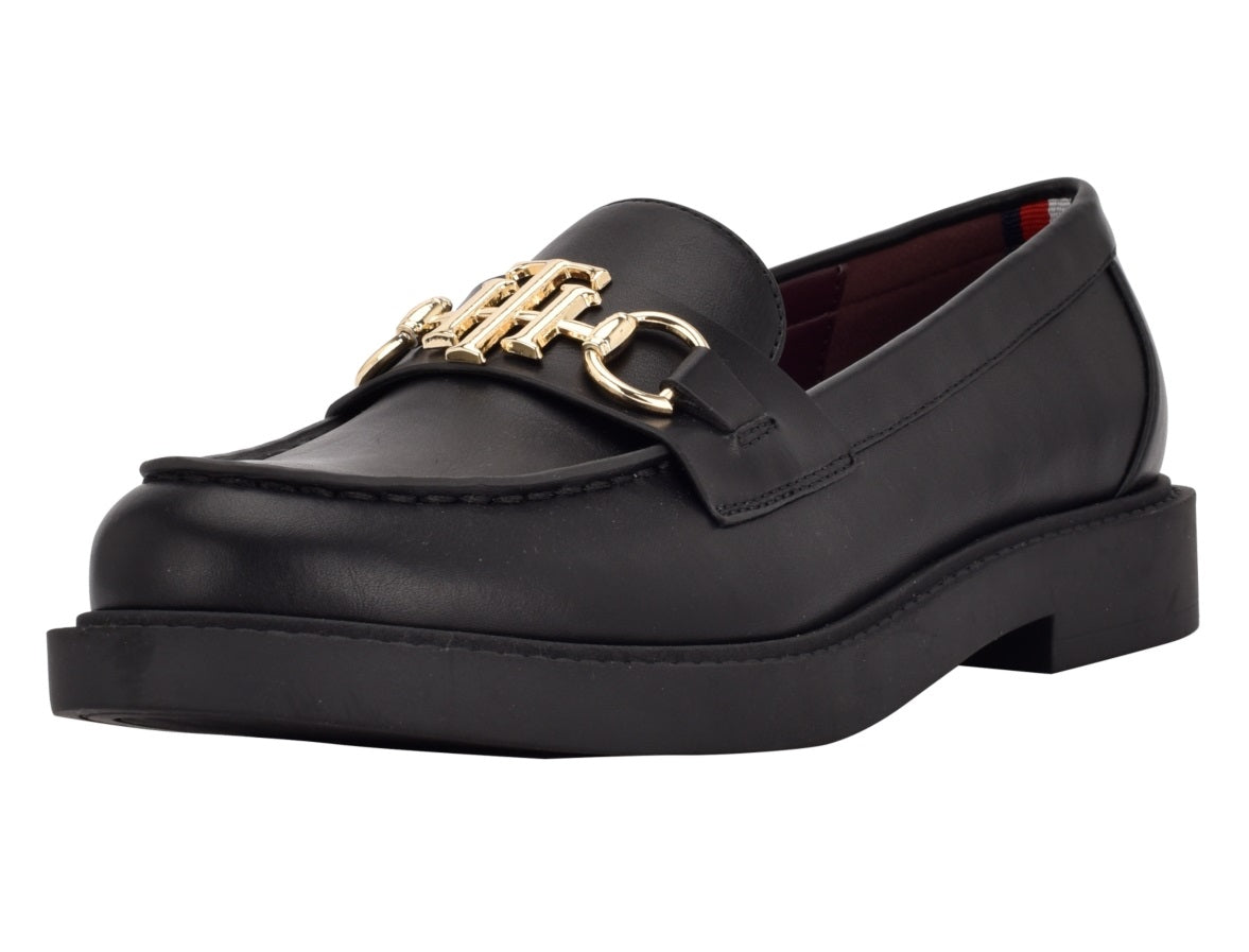 Mocassim Moc Toe Tommy Hilfiger Feminino Preto Tamanho 11 M