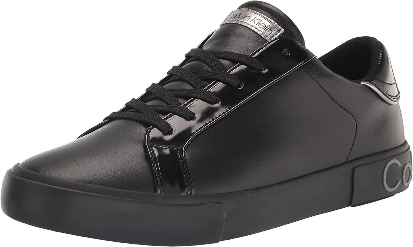 Tênis Calvin Klein Reon Casual Masculino com Cadarço Preto Tamanho 12 M