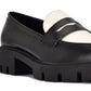 Nine West Maibel Plataforma Penny Loafer Feminino Preto Tamanho 6,5 M