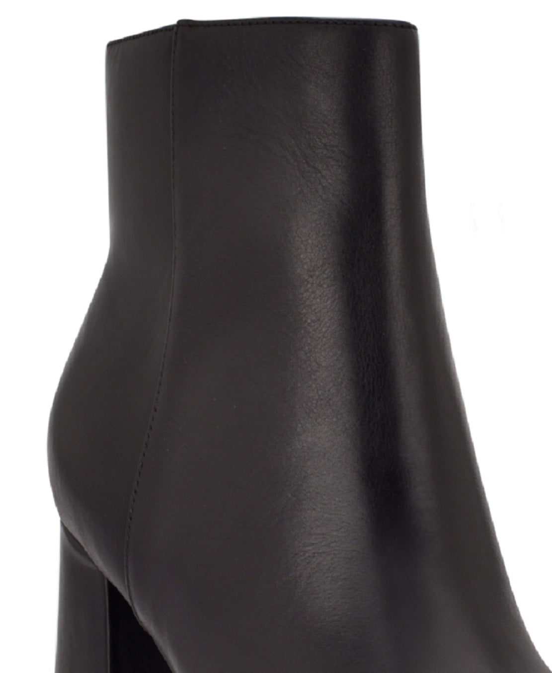 Calvin Klein Izial Botinha Quadrada Feminina Preta Tamanho 7 M