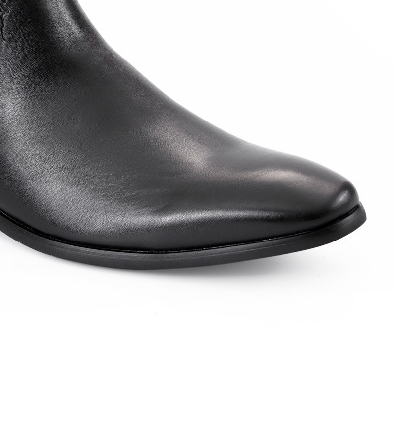 Tommy Hilfiger Syler Slip On Botas Chelsea Masculinas Pretas Tamanho 11,5 M