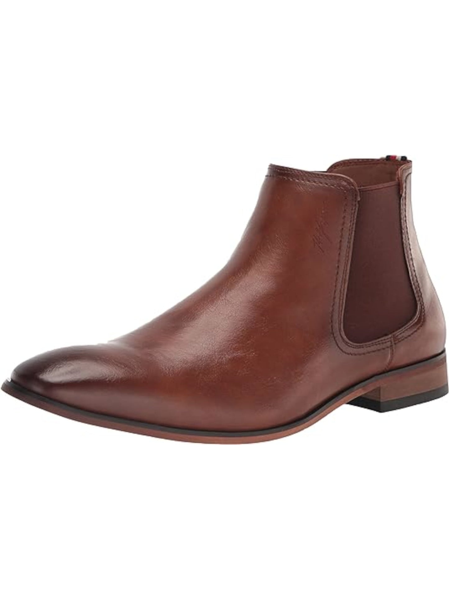 Tommy Hilfiger Syler Slip On Masculino Chelsea Botas Marrom Tamanho 9 M