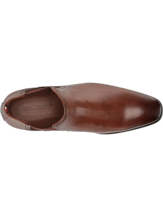 Tommy Hilfiger Syler Slip On Masculino Chelsea Botas Marrom Tamanho 9 M