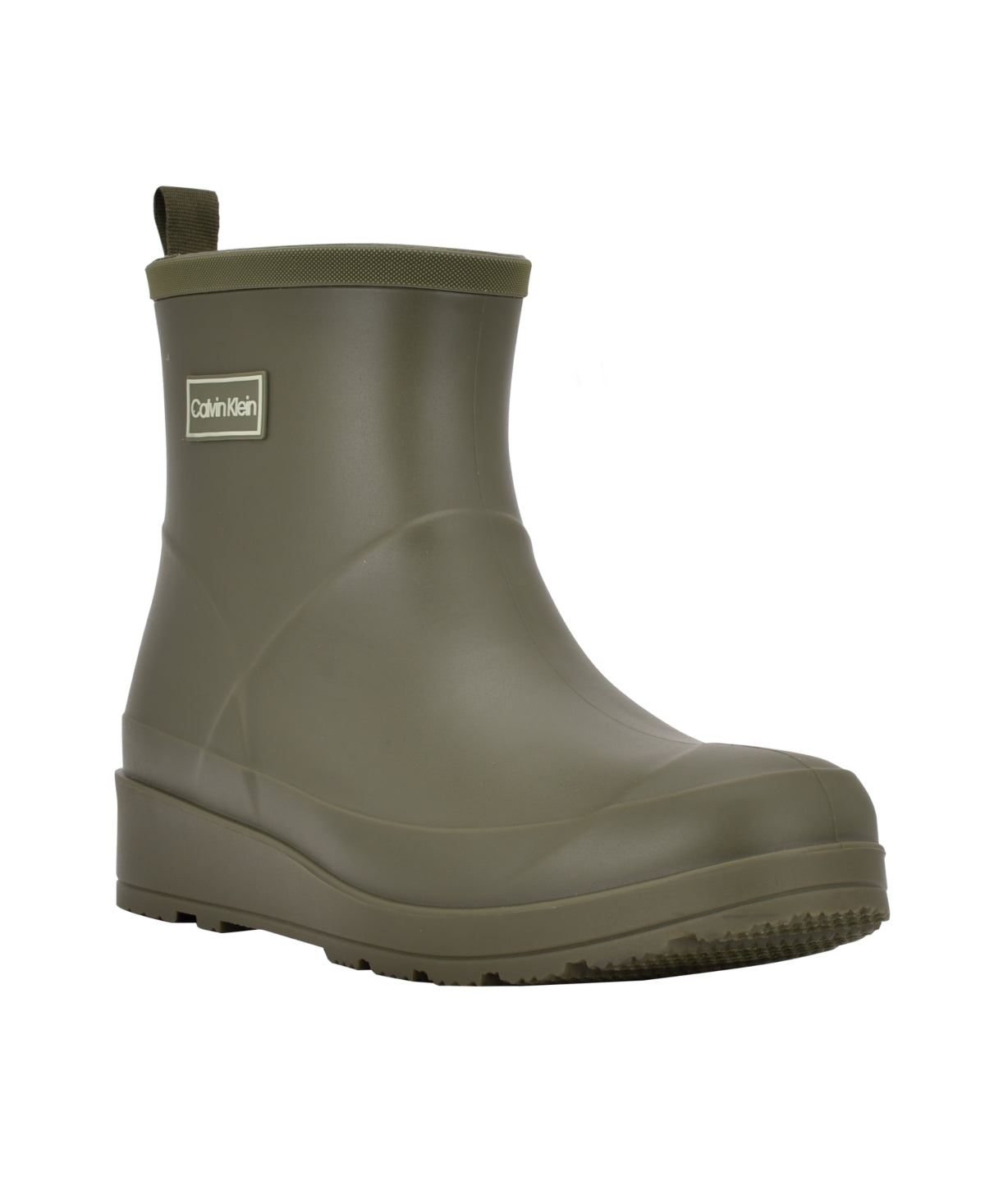 Calvin Klein Illea Casual Rain Booties Feminino Preto Tamanho 7