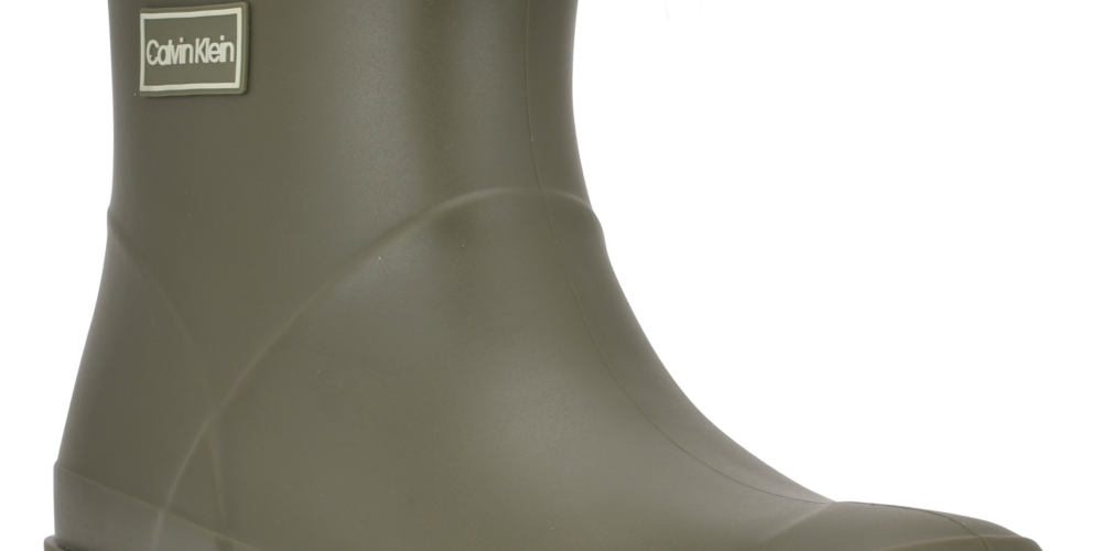 Calvin Klein Illea Casual Rain Booties Feminino Preto Tamanho 7