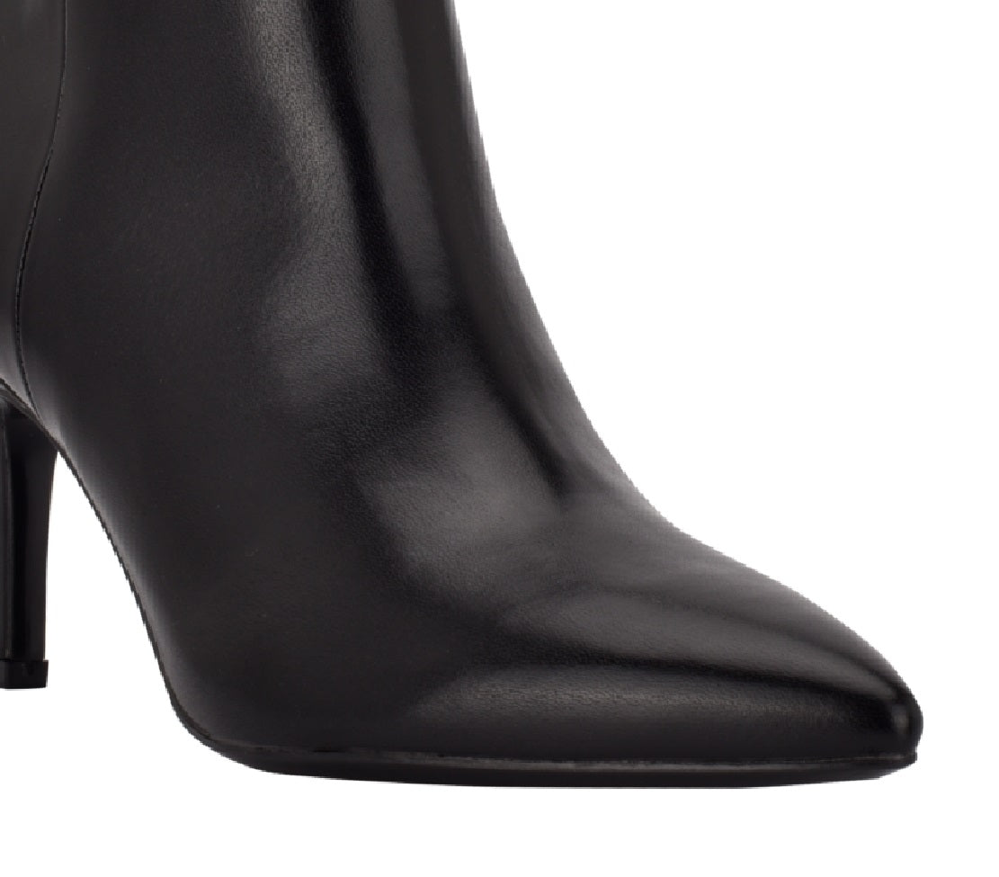 Calvin Klein Sarity Botas Femininas Bico Fino Preto Tamanho 7 M