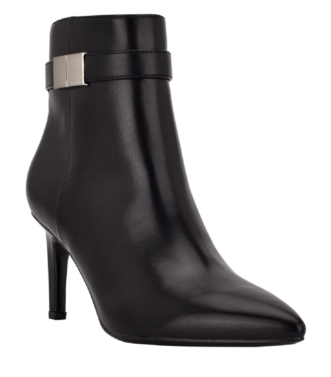Calvin Klein Sarity Botas Femininas Bico Fino Preto Tamanho 9,5M