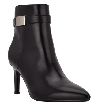 Calvin Klein Women's Sarity Pointy Toe Dress Booties Black Size 9.5M