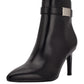 Calvin Klein Sarity Botas Femininas Bico Fino Preto Tamanho 9,5M