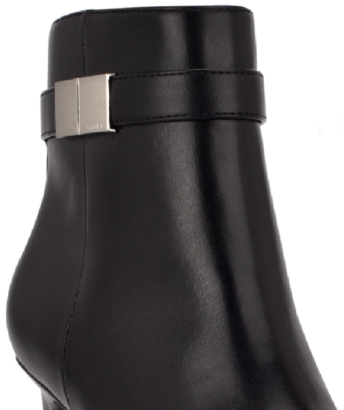 Calvin Klein Sarity Botas Femininas Bico Fino Preto Tamanho 9,5M