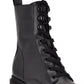 Bota de combate feminina Nine West Juna preta tamanho 5 M
