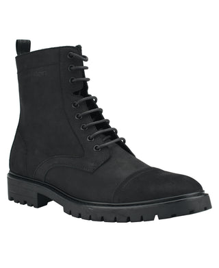 Botas Calvin Klein Lorenzo Masculinas com Cadarço Pretas Tamanho 9,5M