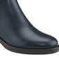 Tommy Hilfiger Imiera Faux Leather Ankle Boot Feminino Azul Tamanho 10 M