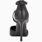 Calvin Klein Dentel Scarpin Feminino Bico Fino Preto Tamanho 7 M