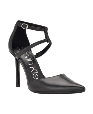 Calvin Klein Women's Dentel Pointed Toe Pump Black Size 7 M