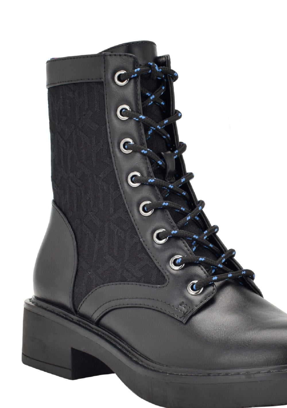 Tommy Hilfiger Taiki Combat Boot Feminino Preto Tamanho 6 M