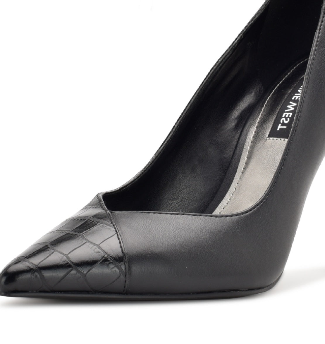 Nine West Flava Scarpin Feminino Bico Fino Preto Tamanho 6 M