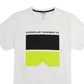 Camiseta Caterpillar Connect Blocks Masculina Preta Tamanho XX-G