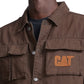 Jaqueta masculina Caterpillar Urban Passage marrom