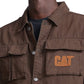 Jaqueta masculina Caterpillar Urban Passage marrom