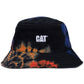 Chapéu Bucket Caterpillar Masculino Local Preto Tamanho Regular