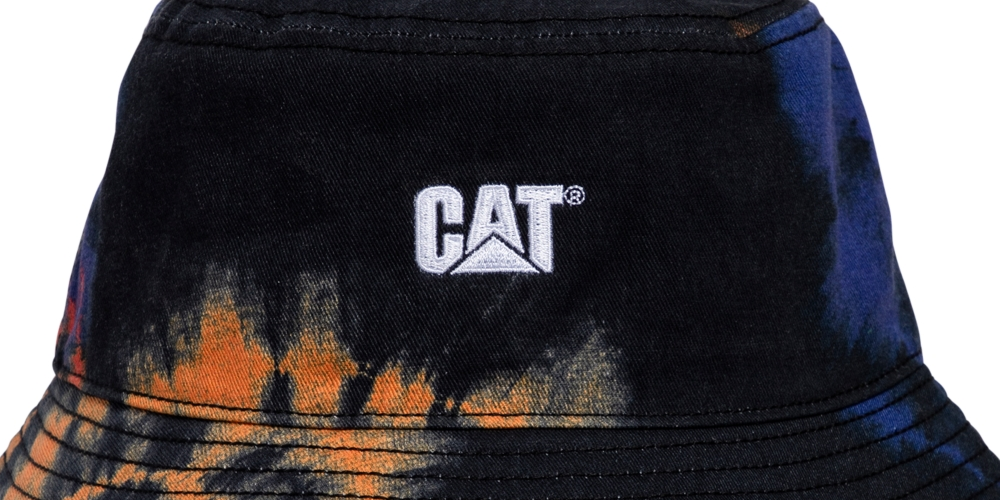 Chapéu Bucket Caterpillar Masculino Local Preto Tamanho Regular