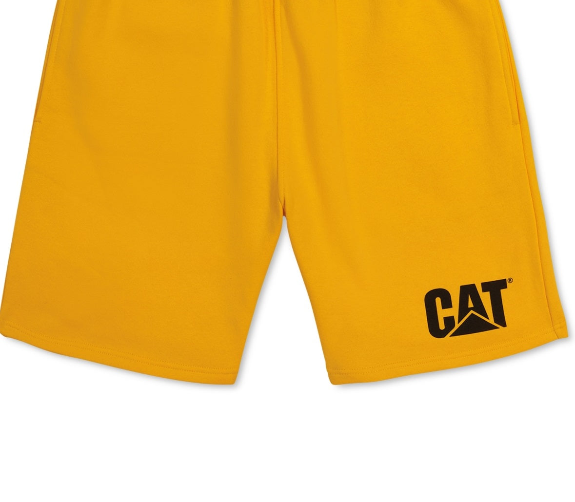 Shorts Caterpillar Masculino Fleece Amarelo Tamanho P