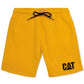 Shorts Caterpillar Masculino Fleece Amarelo Tamanho P