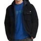 Jaqueta de trabalho com capuz ativa masculina Caterpillar preta