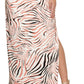 Vestido longo feminino Rachel Roy com alça cruzada, branco, tamanho médio