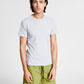 E agora esta camiseta masculina texturizada tingida espacialmente cinza tamanho XX-G