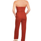 Macacão Roxie Halter Feminino Rachel Roy Laranja Tamanho GG